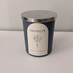 GRAPHITE Musk & Patchouli Soy Wax Candle Two-Wick